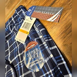 Nautica Cozy Fleece Pajama Pants (Navy)